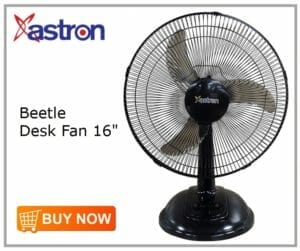 Astron Beetle Desk Fan 16