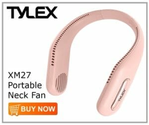 Tylex XM27 Portable Neck Fan
