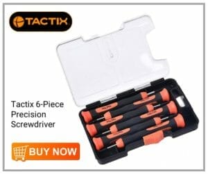 Tactix 6-Piece Precision Screwdriver