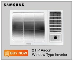 Samsung 2 HP Aircon Window-Type Inverter