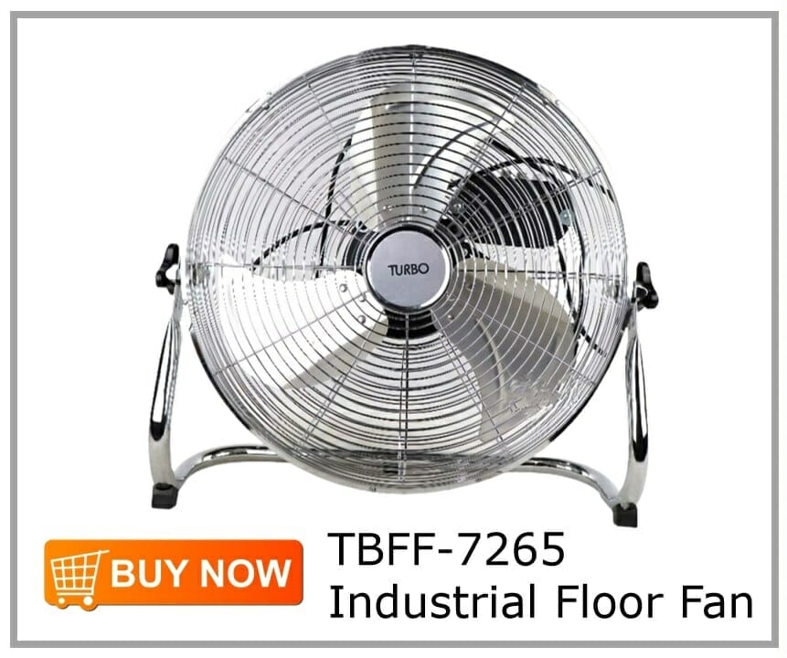 Turbo TBFF-7265 Industrial Floor Fan