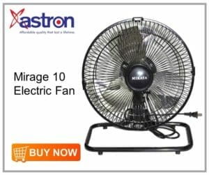Astron Mirage 10 Electric Fan