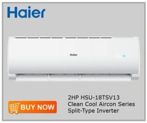 Haier 2HP HSU-18TSV13 Clean Cool Aircon Series Split-Type Inverter