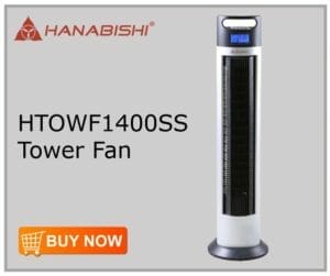 Hanabishi HTOWF1400SS Tower Fan