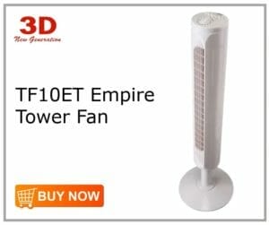 3D TF10ET Empire Tower Fan