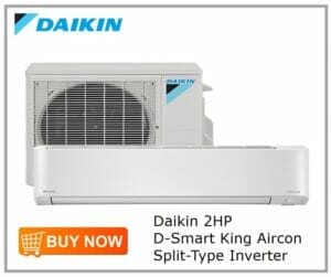 Daikin 2HP D-Smart King Aircon Split-Type Inverter