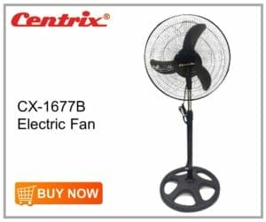 Centrix CX-1677B Electric Fan