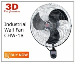 3D Industrial Wall Fan CHW-18