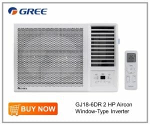 Gree GJ18-6DR 2 HP Aircon Window-Type Inverter