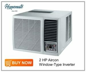 HomeMate 2 HP Aircon Window-Type Inverter