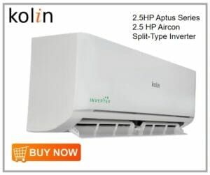 Kolin 2.5HP Aptus Series 2.5 HP Aircon Split-Type Inverter
