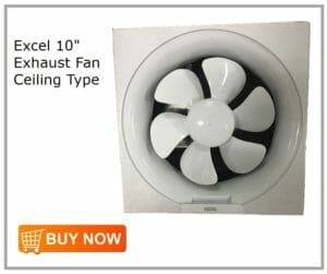 Excel 10 Exhaust Fan Ceiling Type