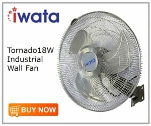  Iwata Tornado 18W Industrial Wall Fan