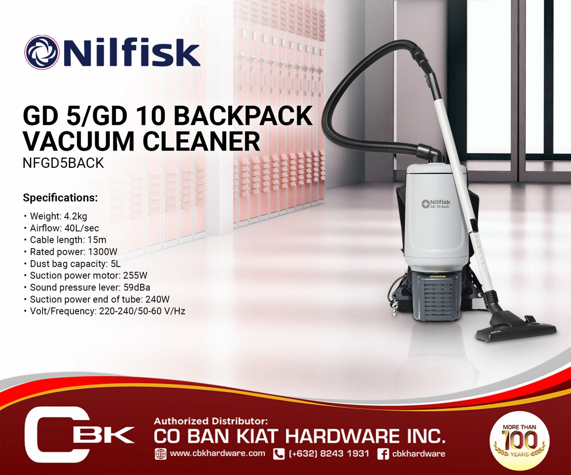 Nilfisk vacuum cleaner Philippines for sale