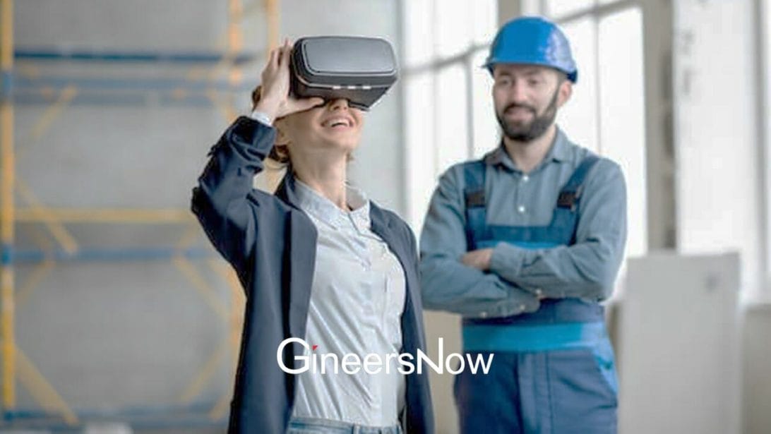 virtual reality, construction, civil engineering, hard hat, PPE, technology