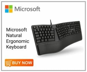  Microsoft Natural Ergonomic Keyboard
