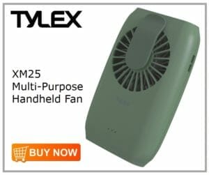  Tylex XM25 Multi-Purpose Handheld Fan