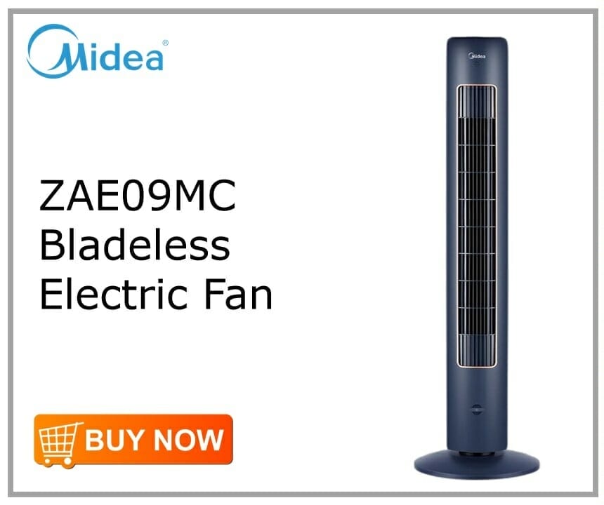 Midea ZAE09MC Bladeless Electric Fan