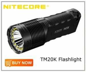 Nitecore TM20K Flashlight
