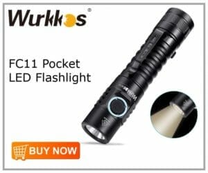Wurkkos FC11 Pocket LED Flashlight