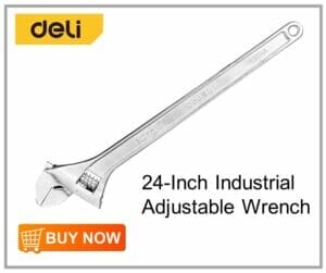 Deli 24-Inch Industrial Adjustable Wrench