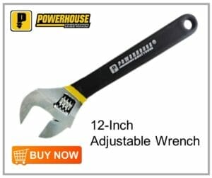 Powerhouse 12-Inch Adjustable Wrench