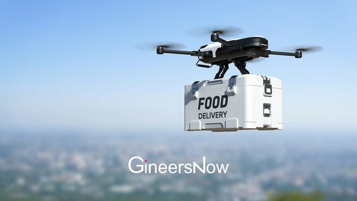 drones, delivery, shipping, logistics, freight forwarding, food, technology